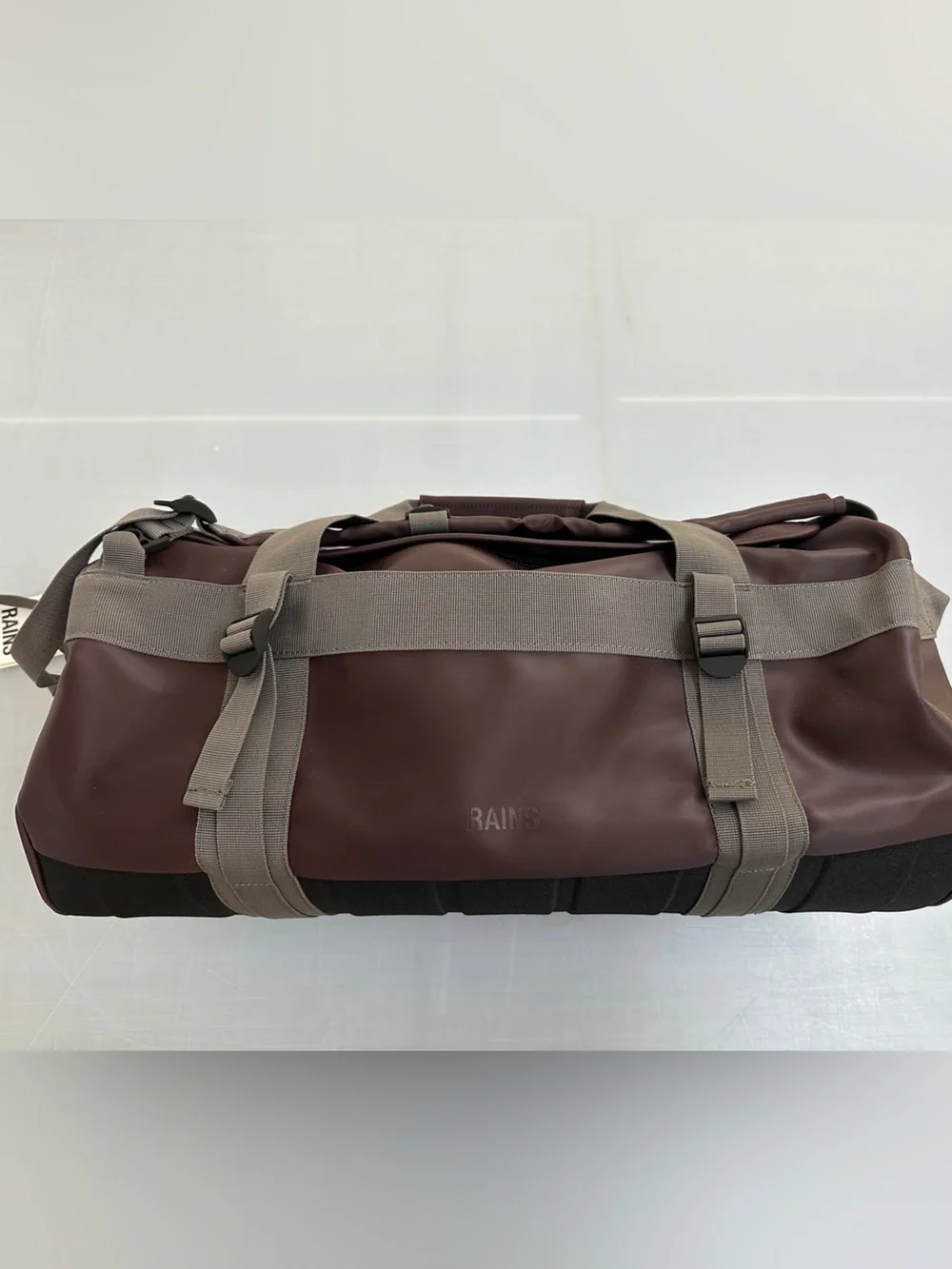 New Rains Texel Backpack Duffle Bag Dark Purple (Depth)